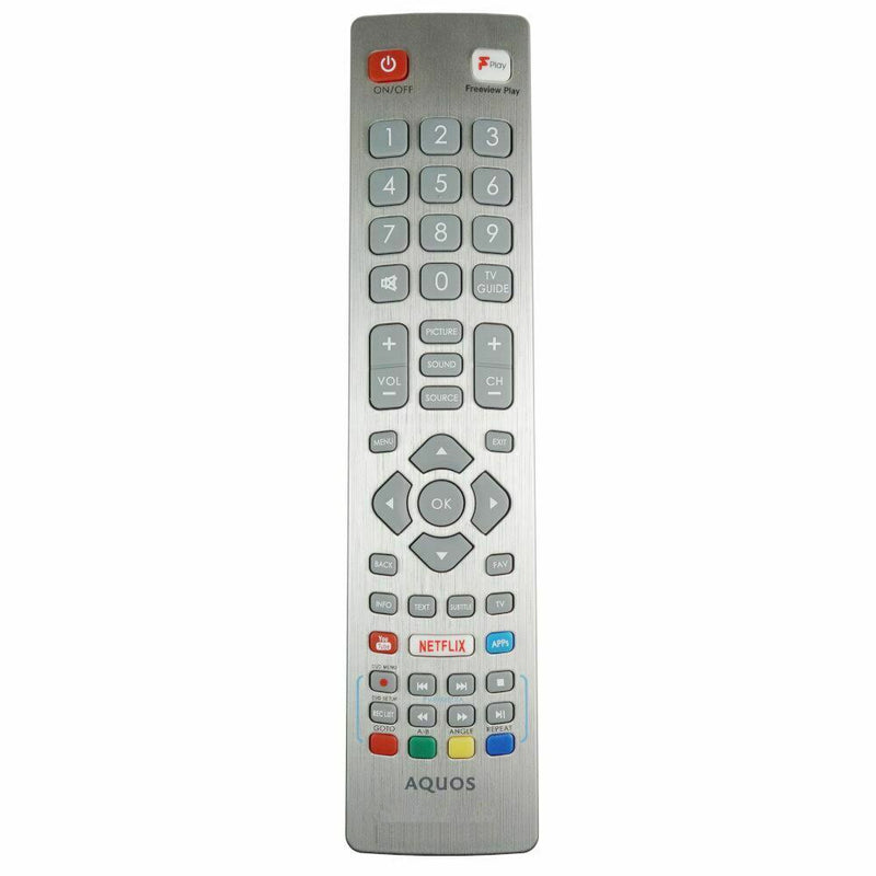 SHWRMC0121 with Netflix Youtube for Sharp Aquos Full HD Smart LED TV LC32HG5342KF LC40CFG3021KF