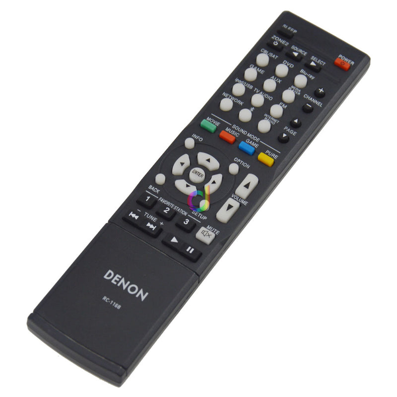 Remote Control for DENON Audio/Video Receiver RC-1168 C-1181 1169 1189 AVR1613 AVR1713