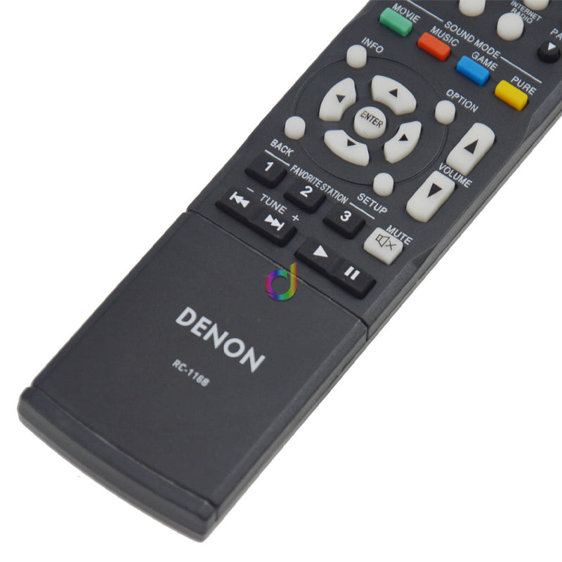 Remote Control for DENON Audio/Video Receiver RC-1168 C-1181 1169 1189 AVR1613 AVR1713