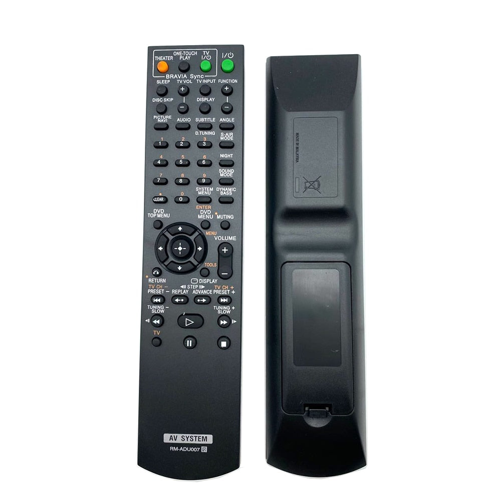 Replacement DVD Theater System Remote Control for Sony RM-ADU004 RM-ADU006 RM-ADU008 Remote Control