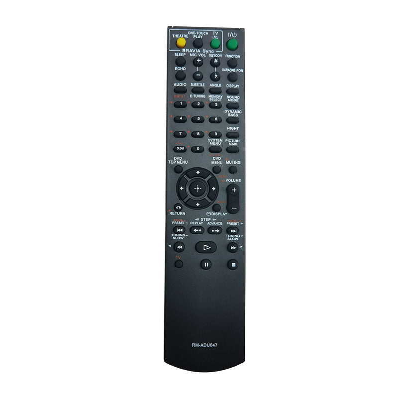 RM-ADU047 Replaced Remote Control for SONY AV System