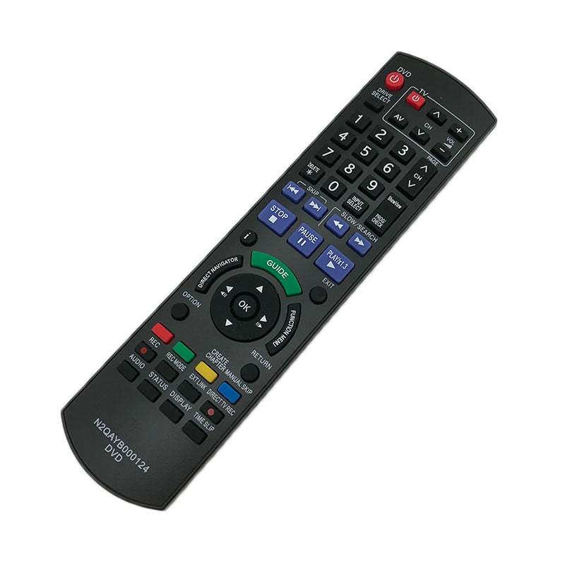 Replacement Remote Control N2QAYB000124 for Panasonic DVD Recorder (In STOCK)