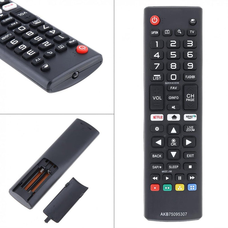 Replacement Remote Control for LG Smart TV AKB75095308 AKB75095307 Long Remote Control