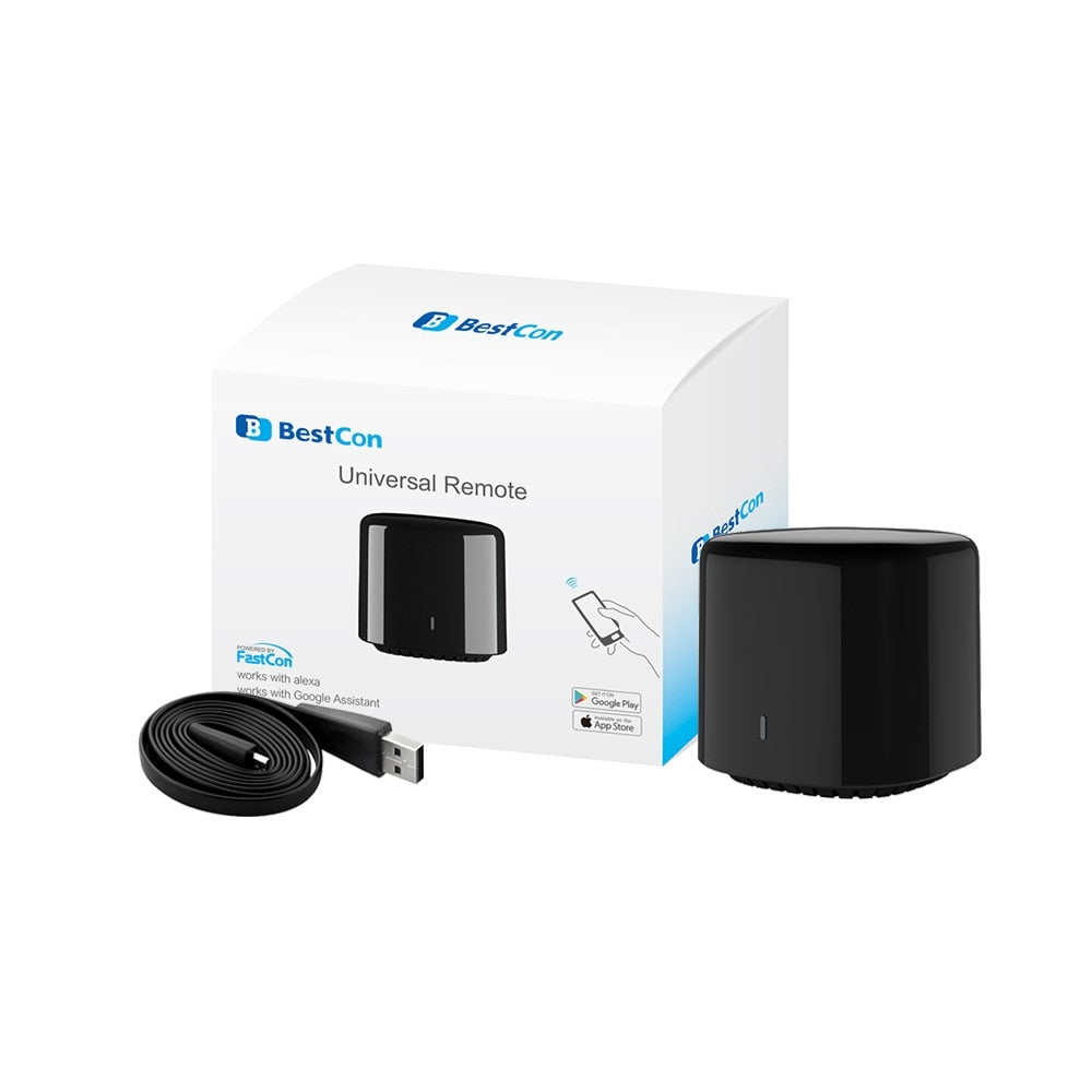 Broadlink Bestcon RM4C mini Universal Wifi IR Mini Remote Control Compatible Alexa Google Assistant