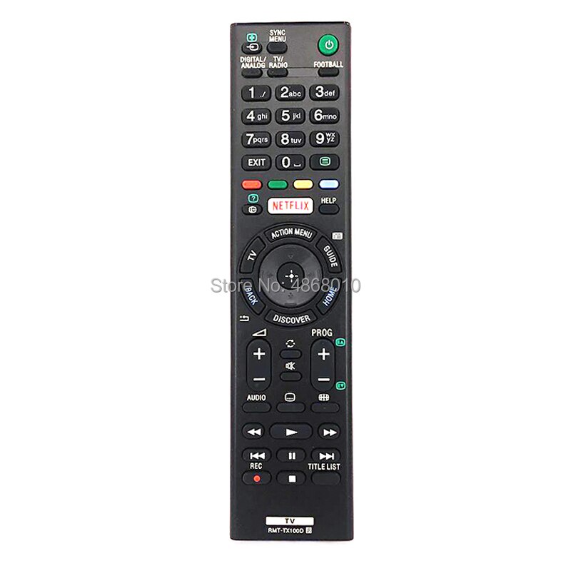 RMT-TX100D Remote Control for SONY TV