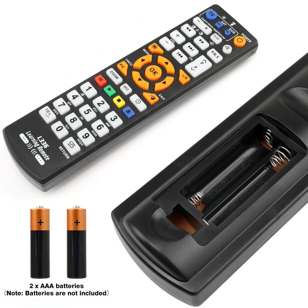 Universal Smart Remote Control Controller IR Remote Control with Learning Function for TV CBL DVD SAT for L336